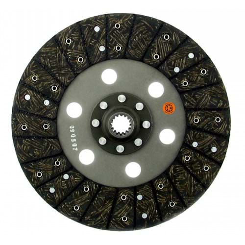 R63965 11" Transmission Disc, Woven, w/ 1" 15 Spline Hub - New