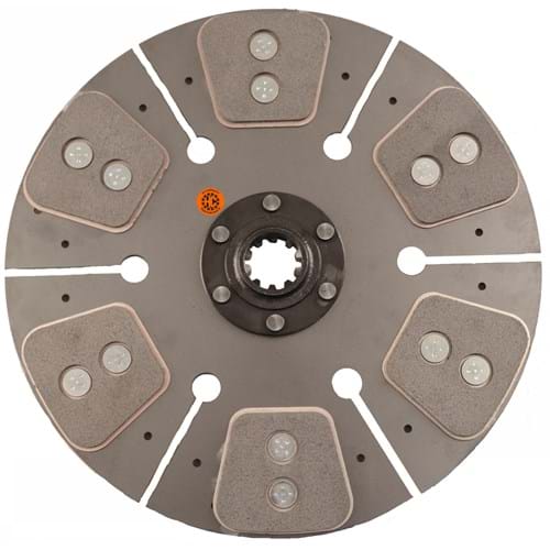 R78424 HD6 12" Transmission Disc, 6 Pad, w/ 1-1/4" 10 Spline Hub - New