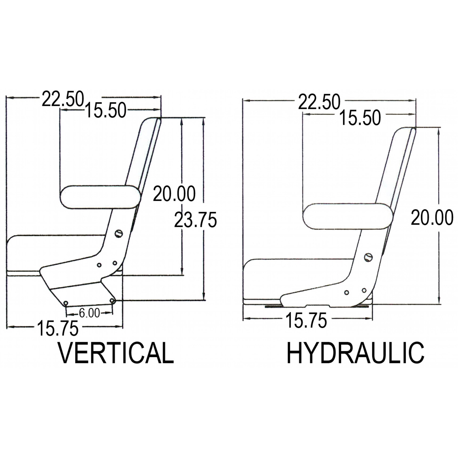 S118581 Cushion Set, Red Fabric, Deluxe Style - (2 pc.)