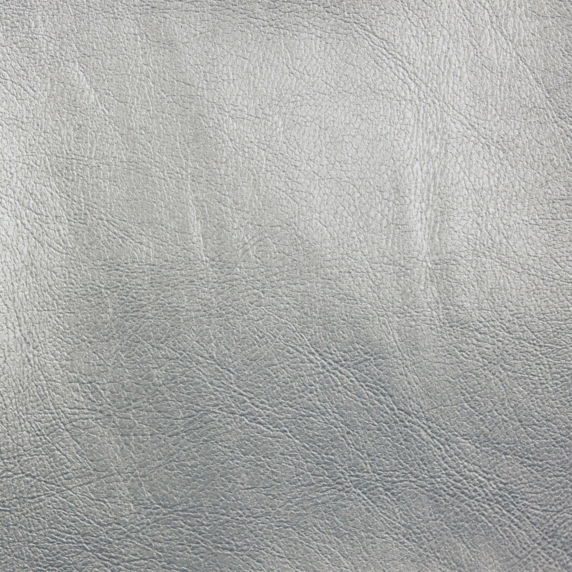 S357520N Pan Seat for International Harvester, Silver Vinyl, Four Bolt Mount