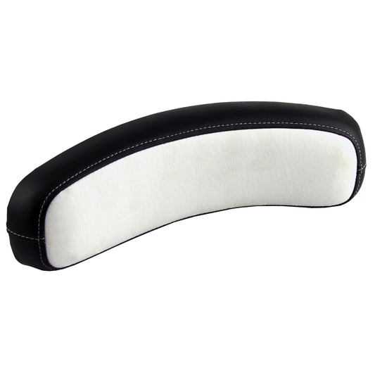 S372755 Back Cushion, Black & White Vinyl, Deluxe Style