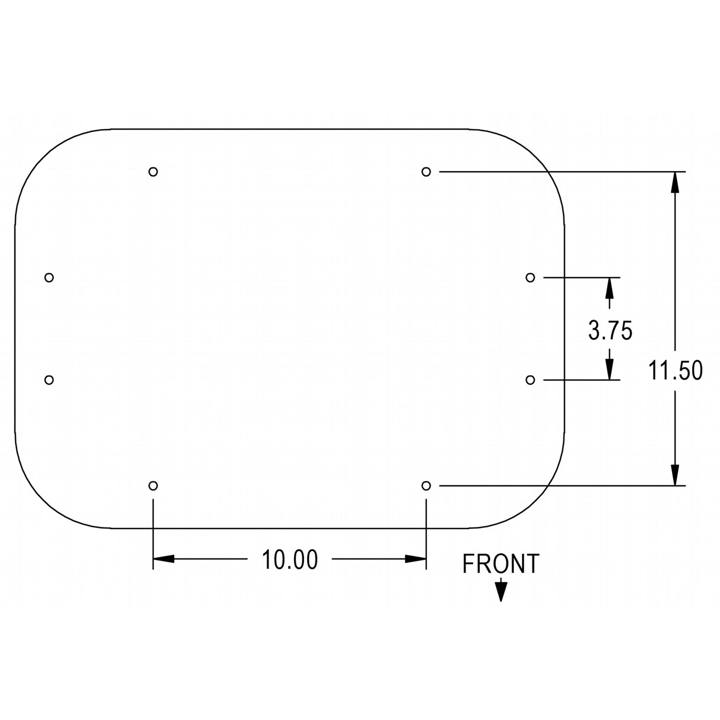 S380676 Cushion Set, Black & White Vinyl - (2 pc.)