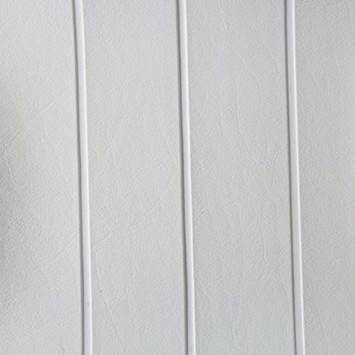 S400700EBU Cushion Set, Black & White Embossed Vinyl, Unassembled w/ Brackets - (3 pc.)