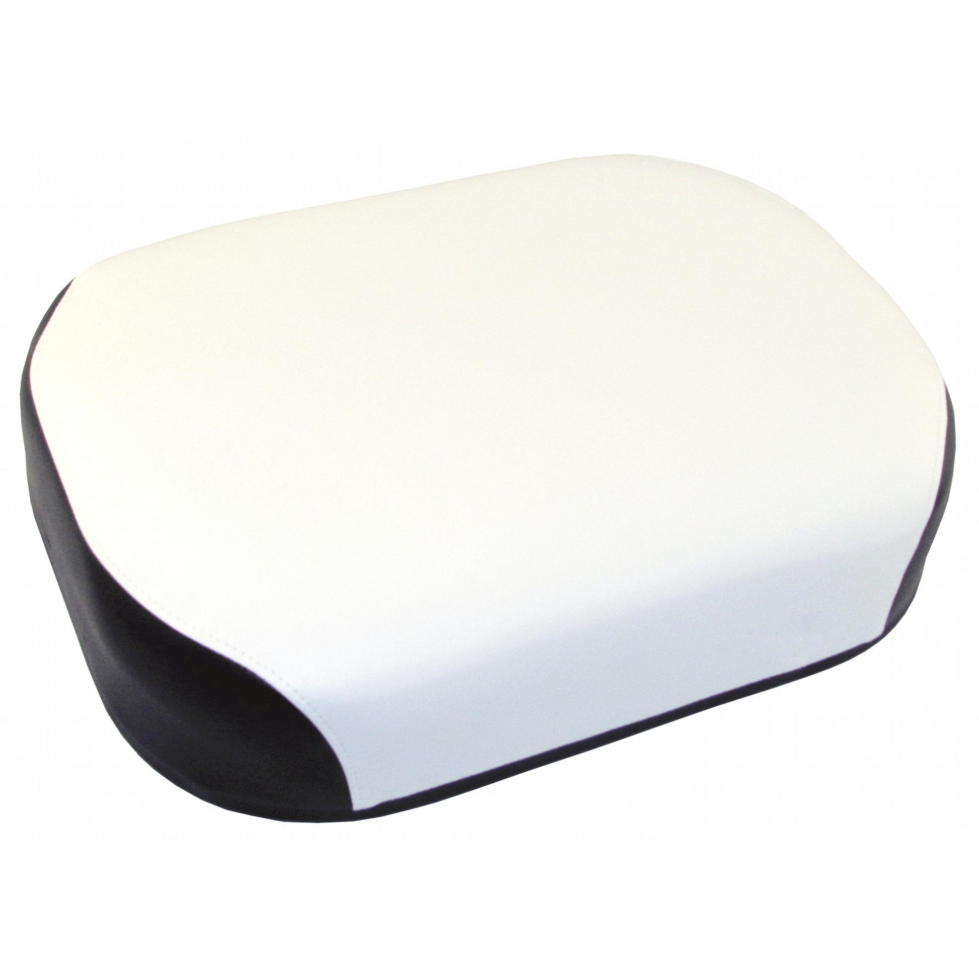 S400711 Seat Cushion, Black & White Vinyl, Classic Style