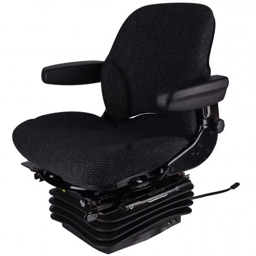 S8301752 Sears Mid Back Seat, Asphalt Gray Fabric w/ Air Suspension