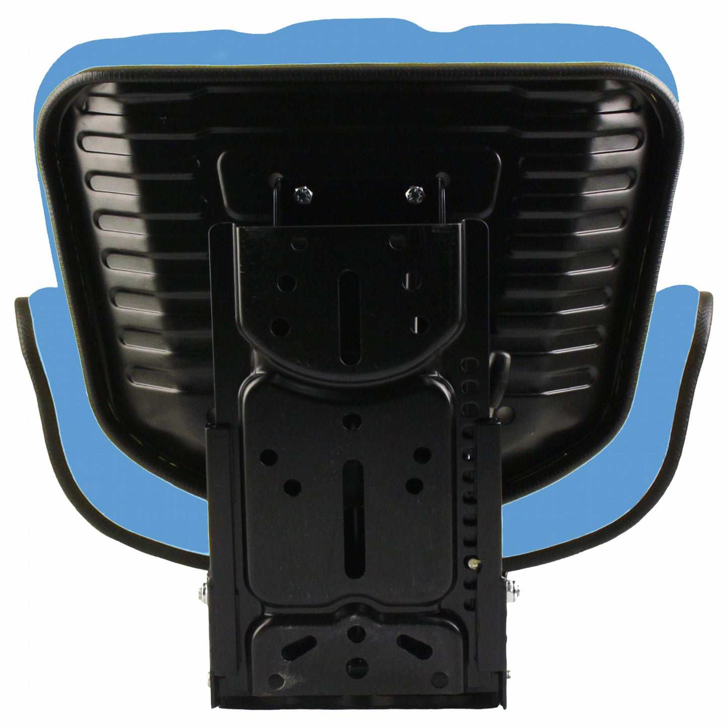 S830686 Wrap-Around Seat, Blue Vinyl w/ Mechanical Suspension