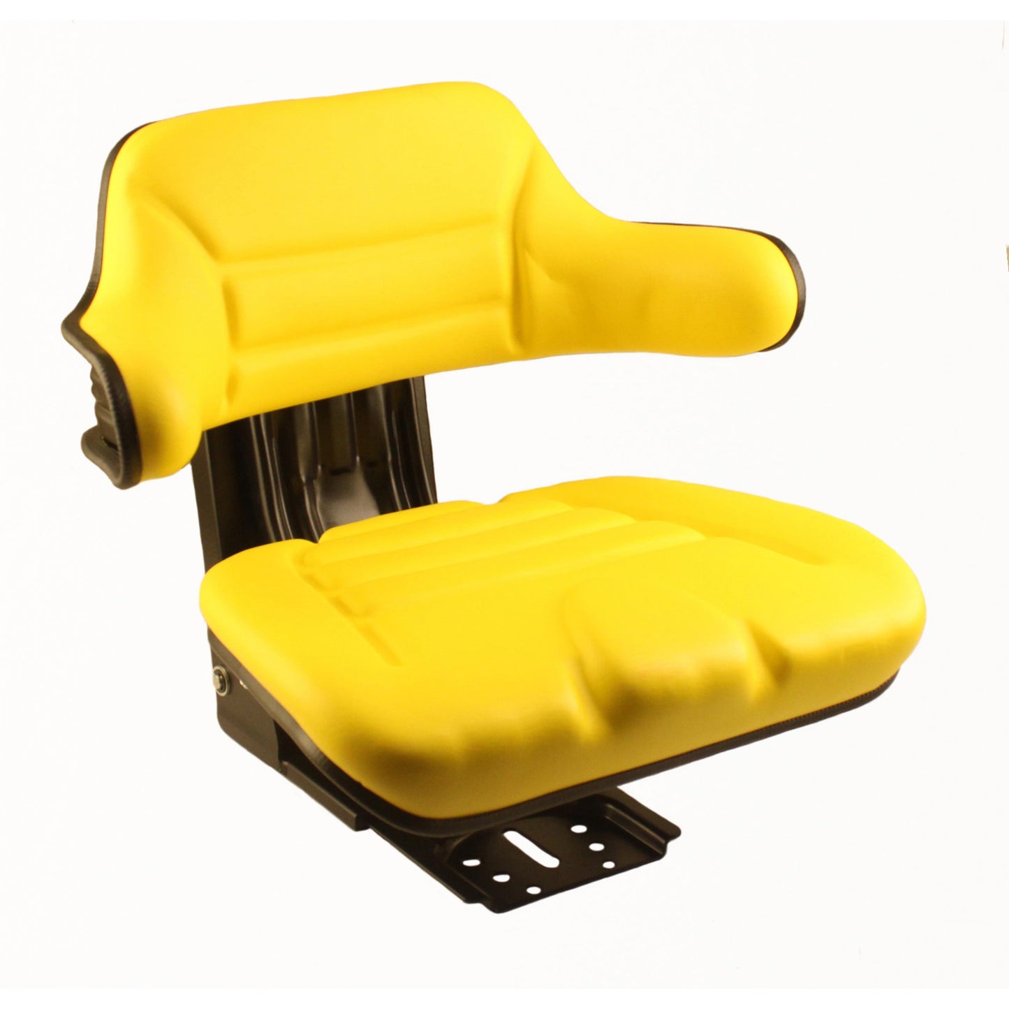 S830688 Wrap-Around Seat, Yellow Vinyl w/ Mechanical Suspension