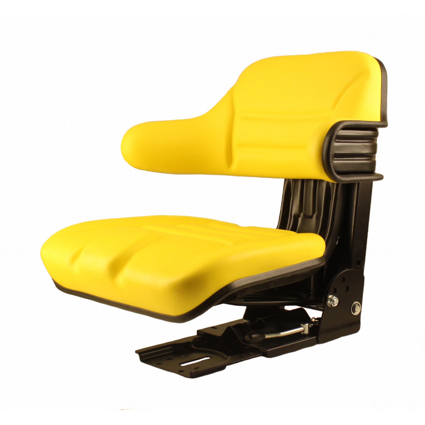 S830688 Wrap-Around Seat, Yellow Vinyl w/ Mechanical Suspension