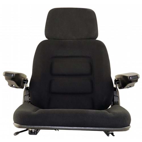 S830800 High Back Seat, Black Fabric