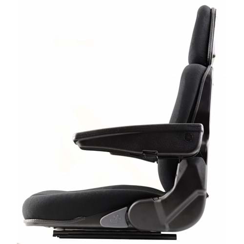 S830800 High Back Seat, Black Fabric