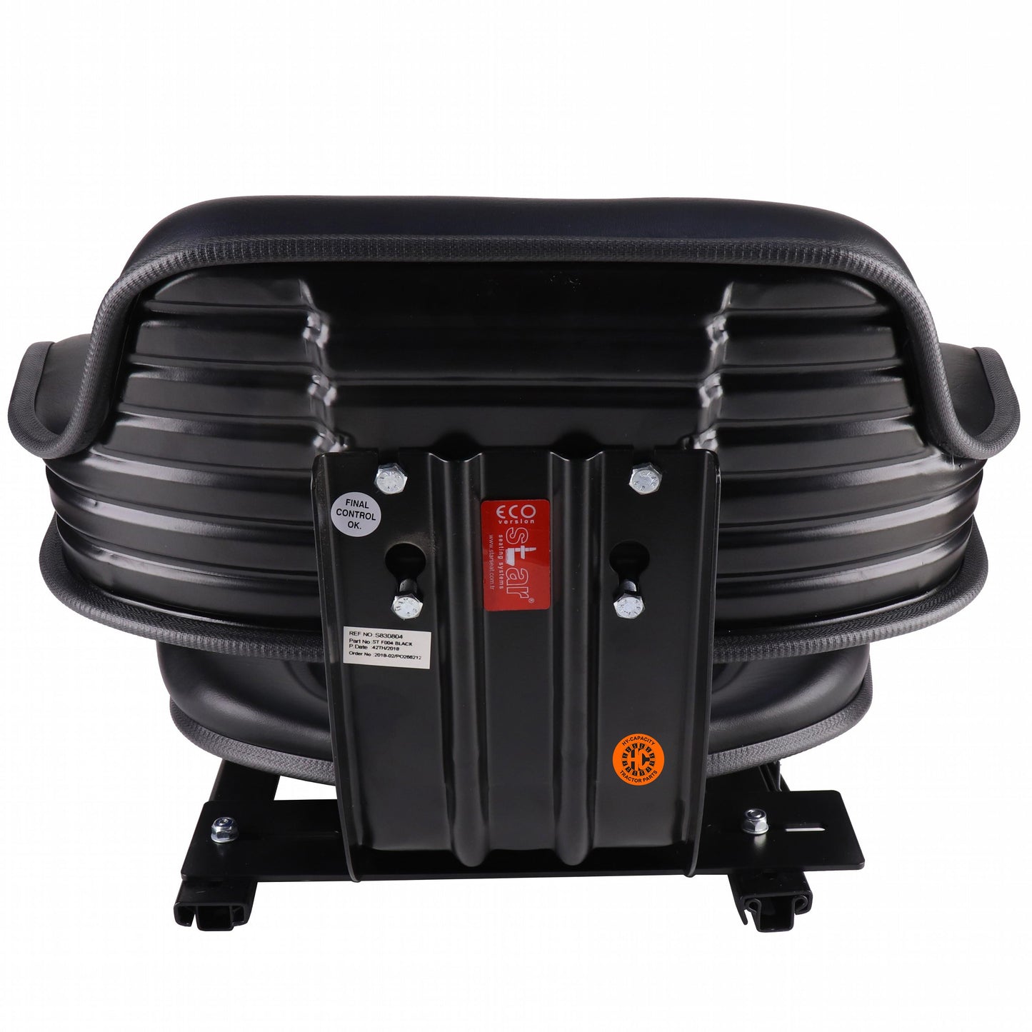 S830804 Wrap-Around Seat, Black Vinyl
