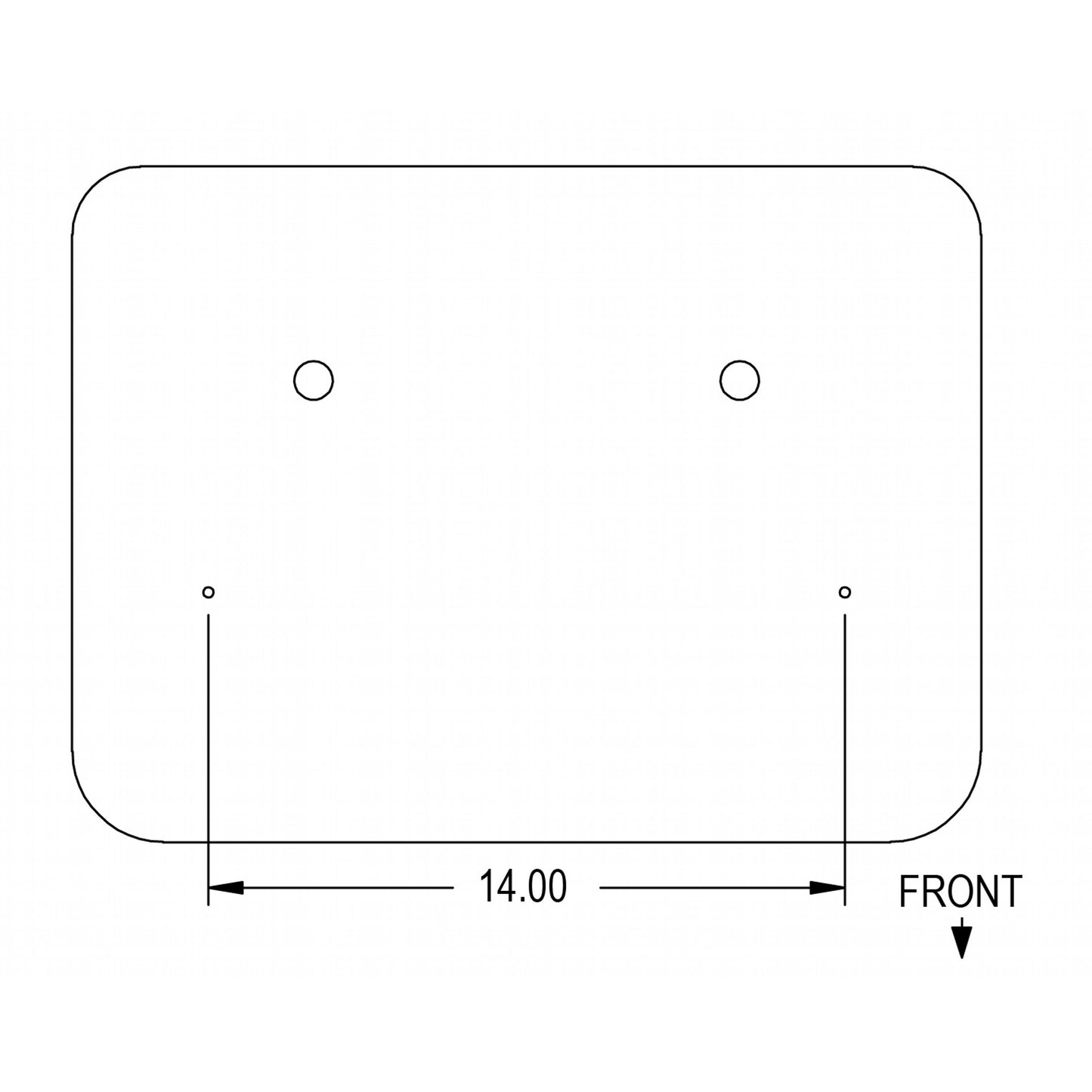 SA36193 Cushion Set, Black Vinyl - (2 pc.)