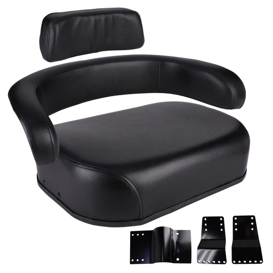 SA66655BU Wrap-Around Seat, Black Vinyl