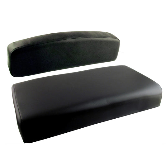 SD205700 Cushion Set, Black Vinyl - (2 pc.)