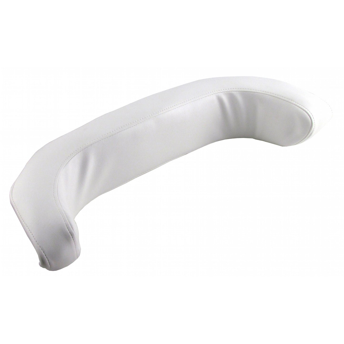 SD243517 Back Cushion, White Vinyl, Super Deluxe Style