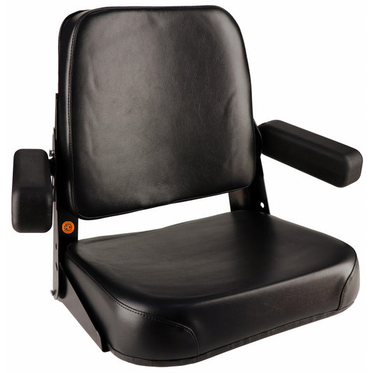 SD830774 Low Back Seat, Black Vinyl