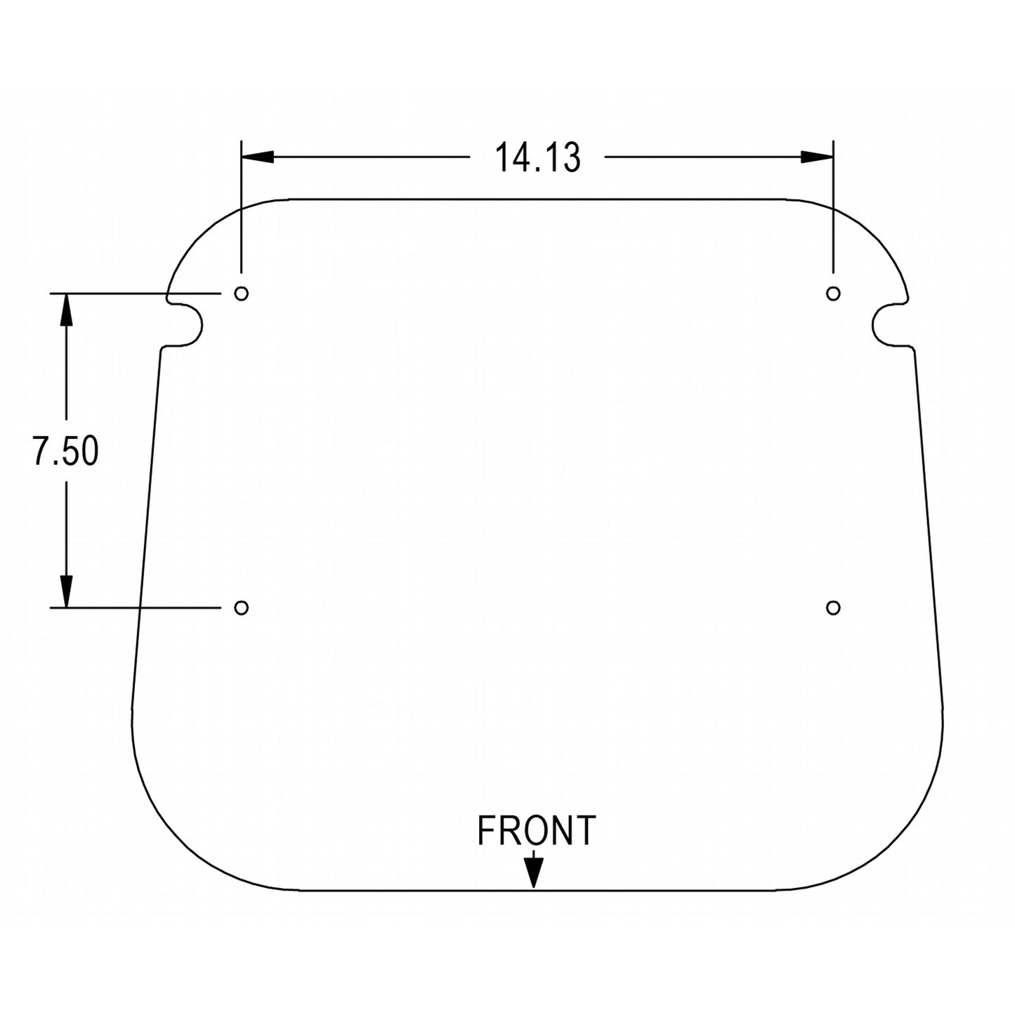 SM30082BU Cushion Set, Gray & White Vinyl, Unassembled w/ Brackets - (3 pc.)