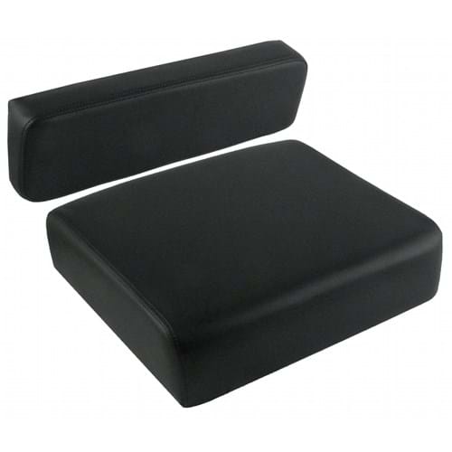 SR1830 Cushion Set, Black Vinyl - (2 pc.)
