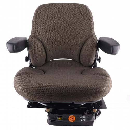 SR8301995 Sears Mid Back Seat, Brown Fabric w/ Air Suspension