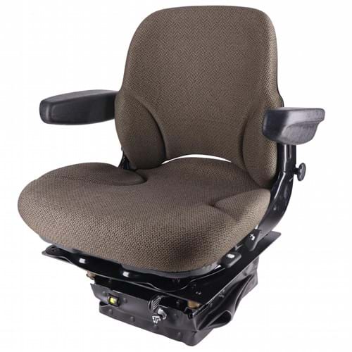SR8301995 Sears Mid Back Seat, Brown Fabric w/ Air Suspension