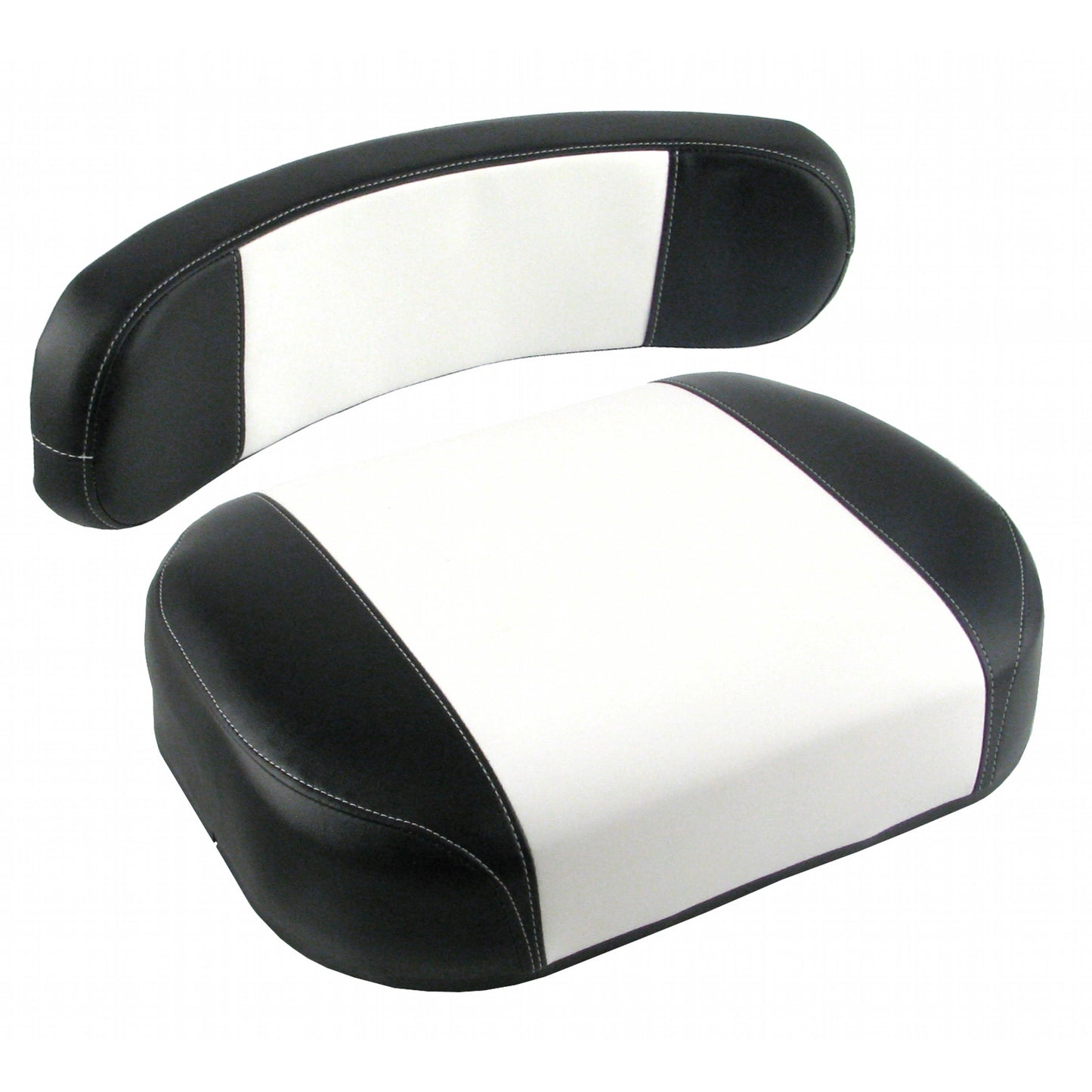 SW104312 Cushion Set, Black & White Vinyl - (2 pc.)