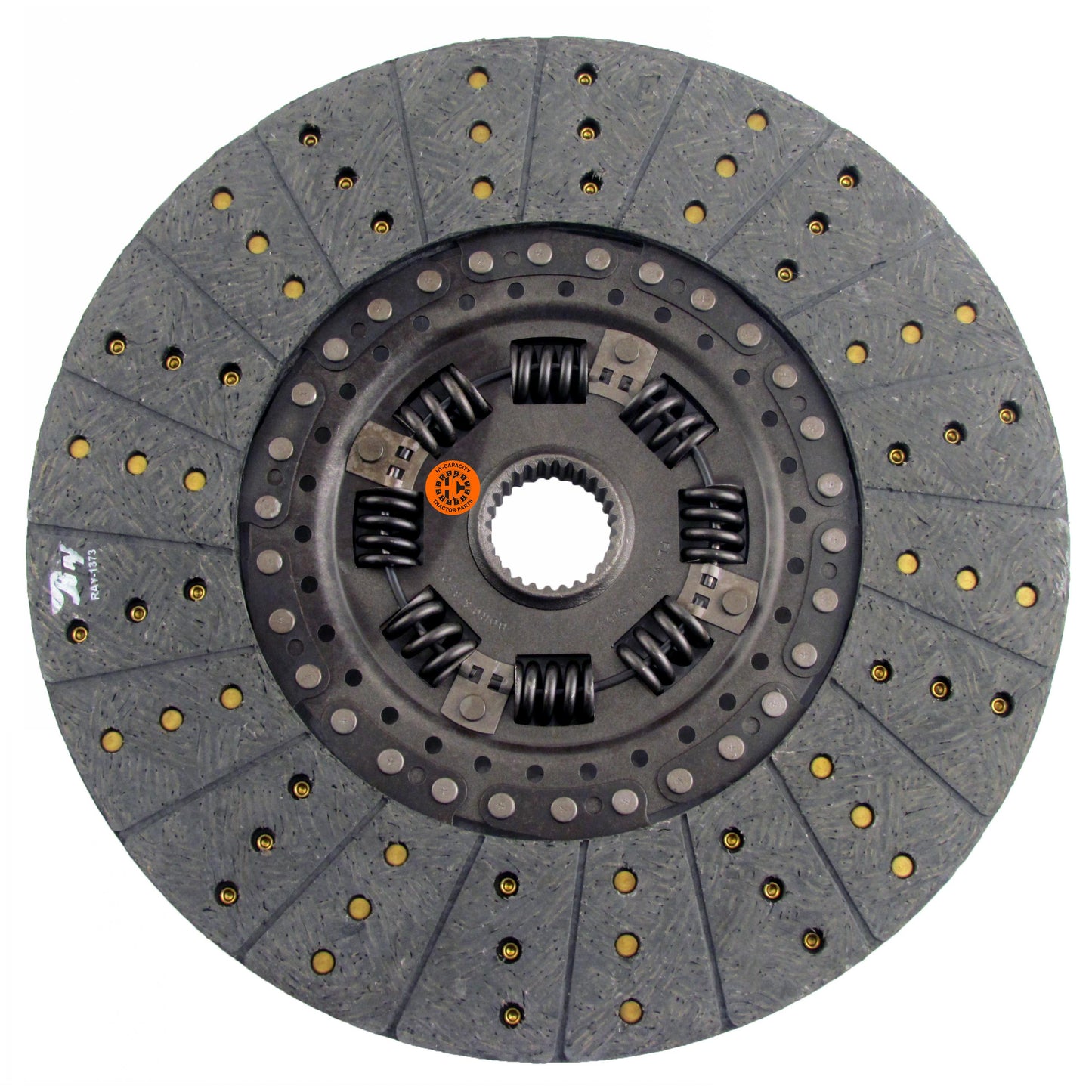 W105635 14" Transmission Disc, Woven, w/ 1-3/4" 27 Spline Hub - Reman
