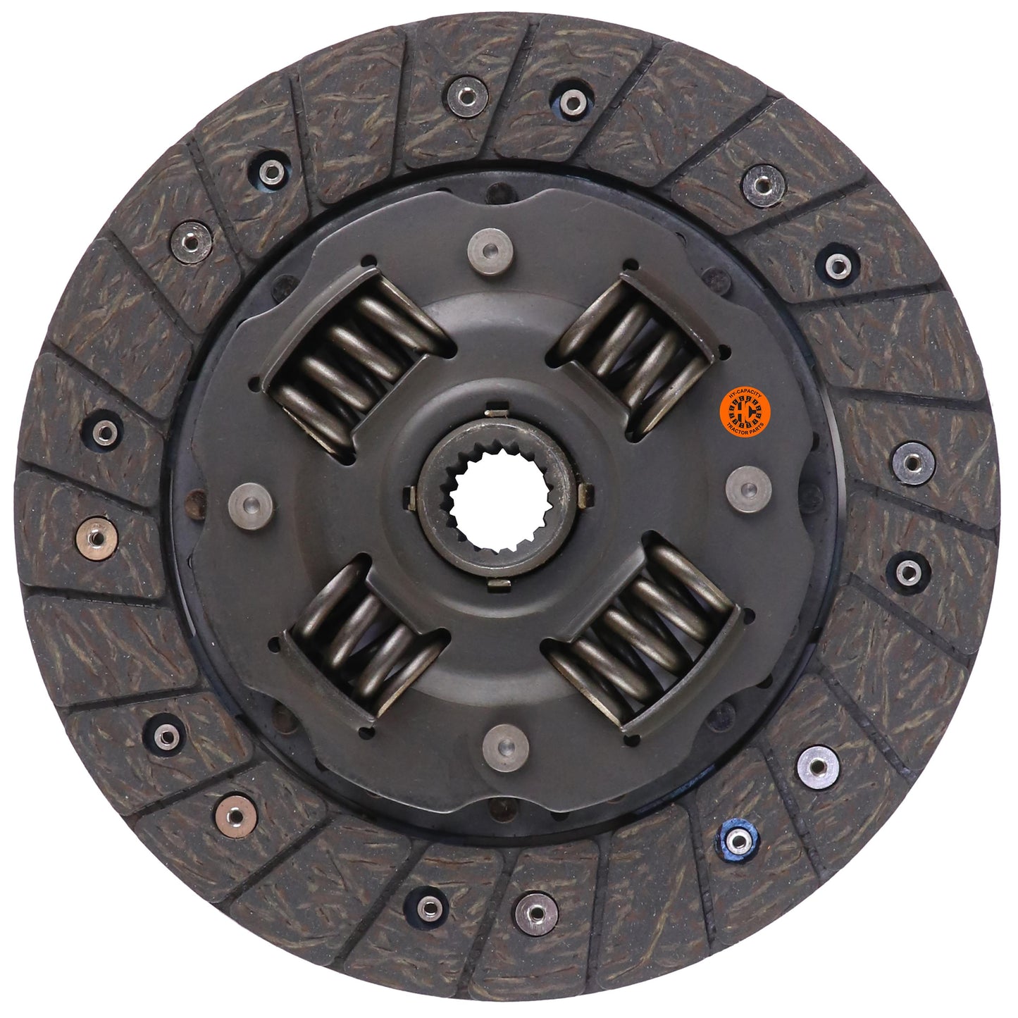 W111309 7-1/4" Transmission Disc, Woven, w/ 3/4" 18 Spline Hub - New