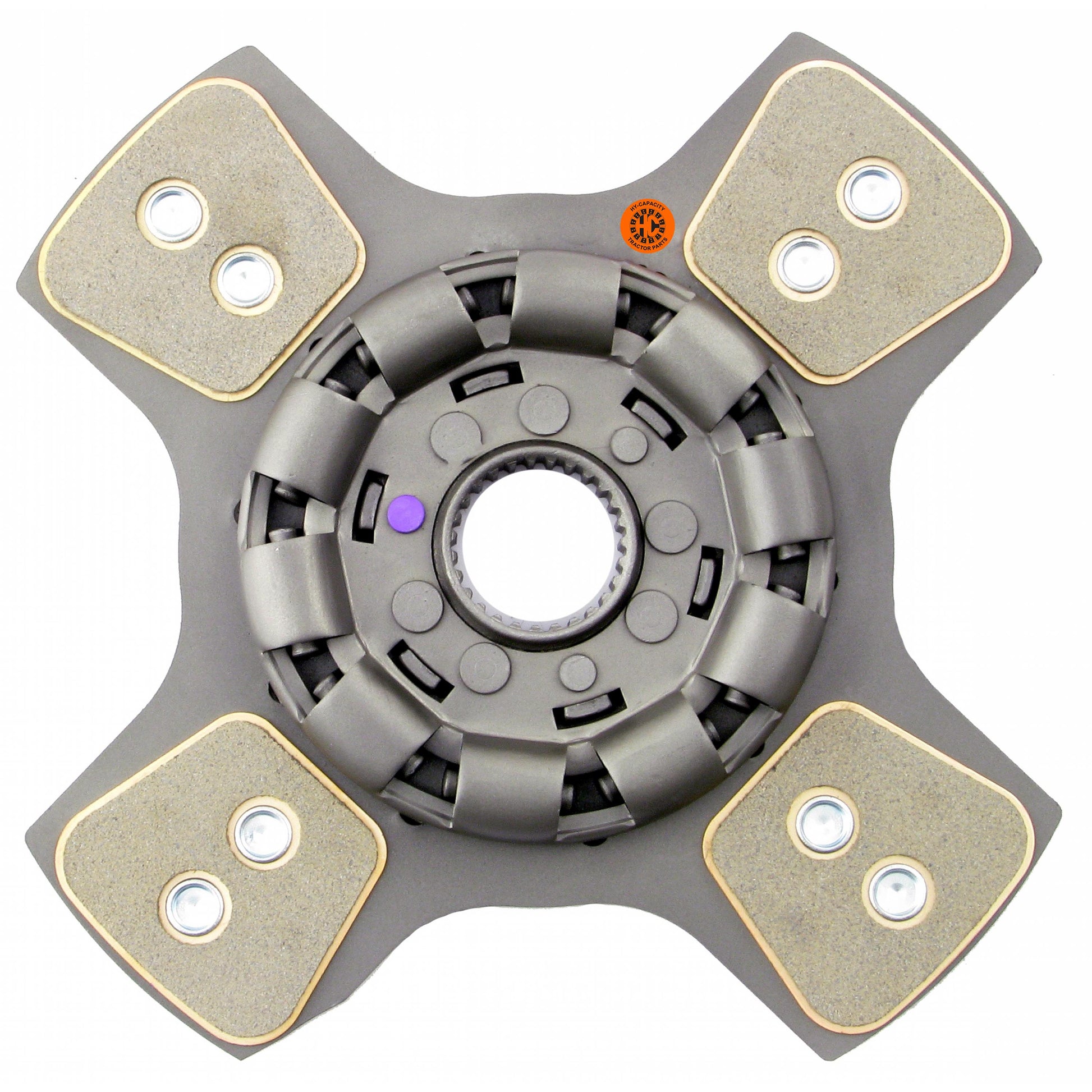 W165356 HD4 12" Transmission Disc, 4 Pad, w/ 1-3/4" 27 Spline Hub - Reman