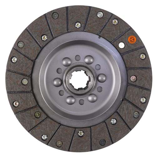 WRT9500A 9" Transmission Disc, Woven, w/ 1-1/4" 6 Spline Hub - Reman