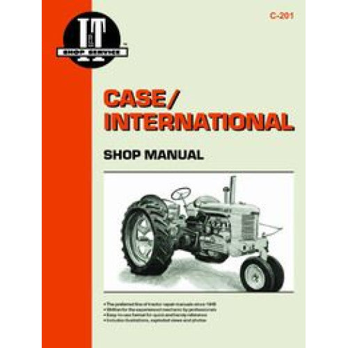 IT-S-C201 Case 500B Tractor Service Manual (IT Shop)