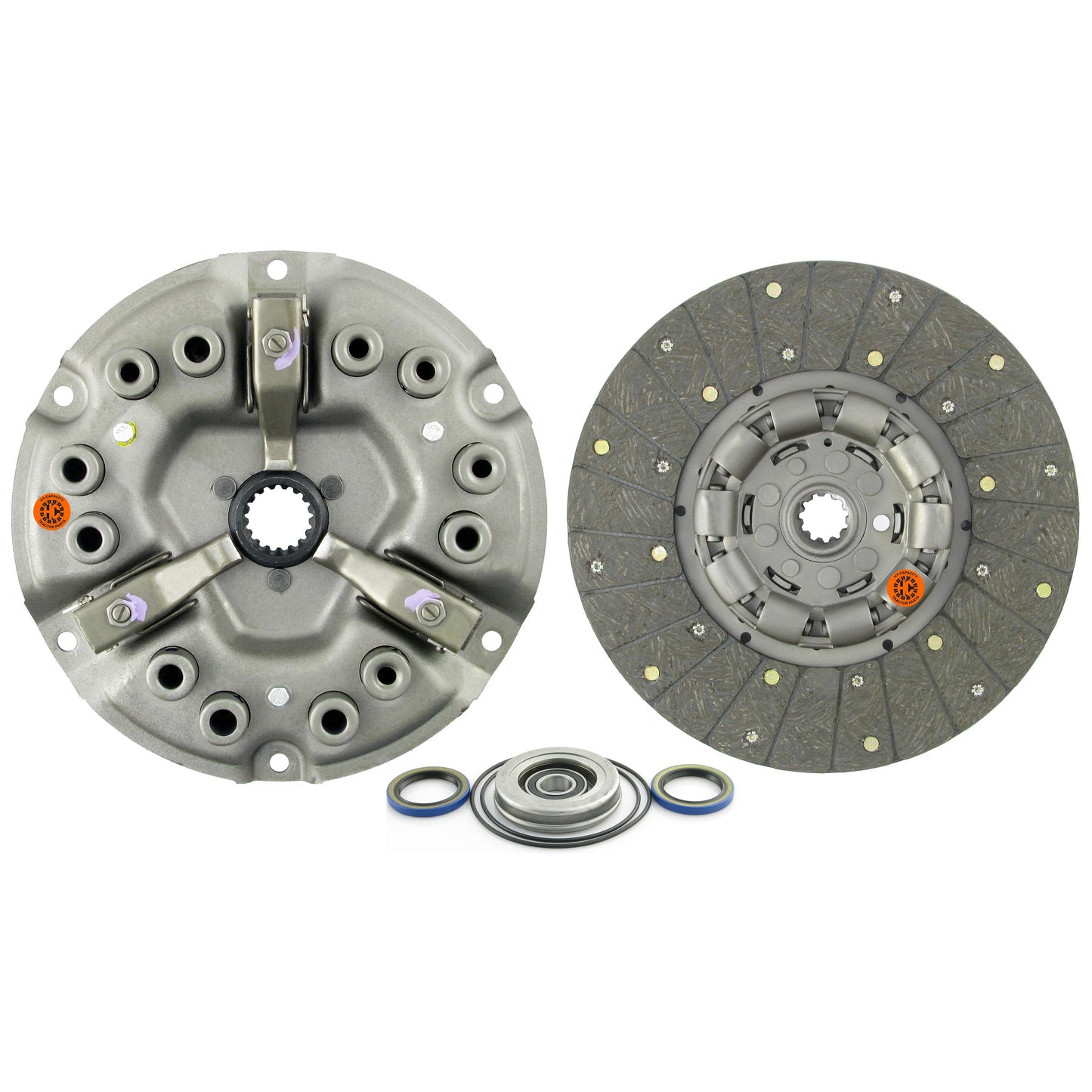 359121 KIT 12" Single Stage Clutch Kit, w/ Woven Disc, Bearings & Seals - Reman