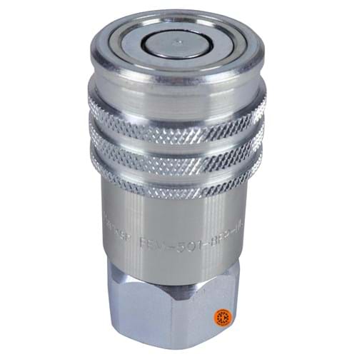 8301377 Flat Face Hydraulic Breakaway Coupler, Female