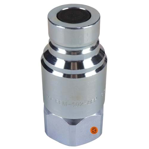 8301378 Flat Face Hydraulic Breakaway Coupler, Male