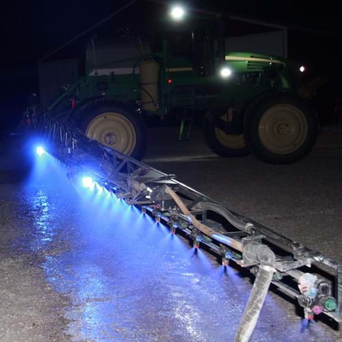 8302142 KIT1 Blue LED Spot Beam Sprayer Boom Light Kit, 2160 Lumens - (Pkg. of 2)