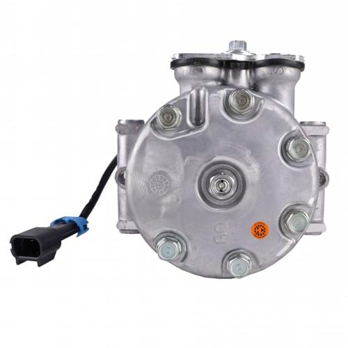 8804042 Genuine Sanden SD7H15 Compressor, w/ 8 Groove Clutch - New