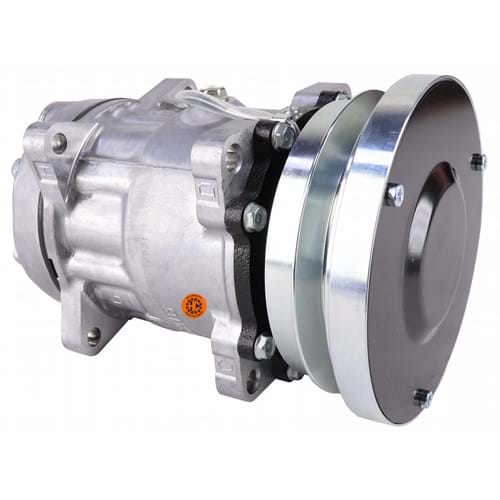 8804608 Genuine Sanden SD7H15SHD Compressor, w/ 1 Groove Clutch - New