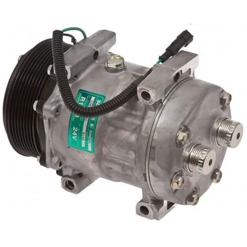 8808144A Sanden SD7H15HD Compressor, w/ 8 Groove Clutch - New