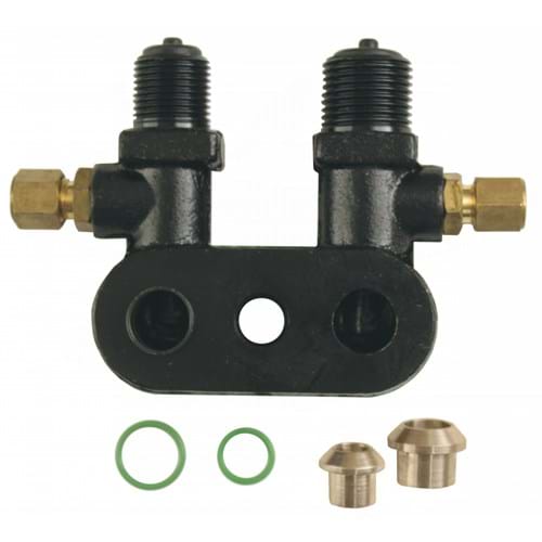 88141F Compressor Manifold, w/ R12 Service Port