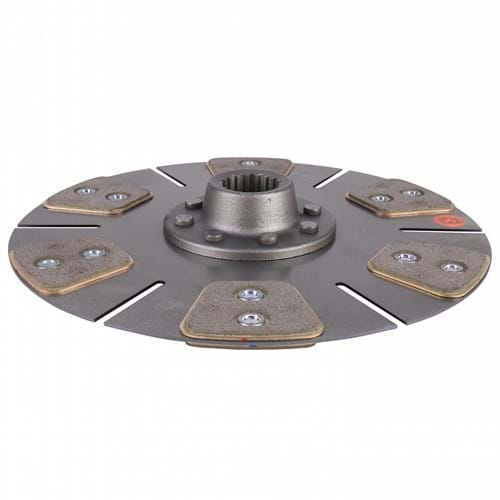 F400471 11" Transmission Disc, 6 Pad, w/ 1-3/8" 19 Spline Hub - Reman