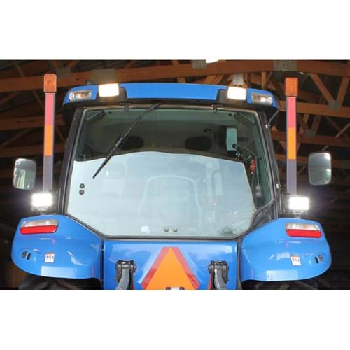HA178345 SET Bridgelux LED Wide Flood Beam Light Set, 3500 Lumens - (Pkg. of 2)