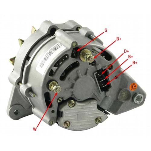 HA188590 Alternator - New, 12V, 65A, Aftermarket Lucas
