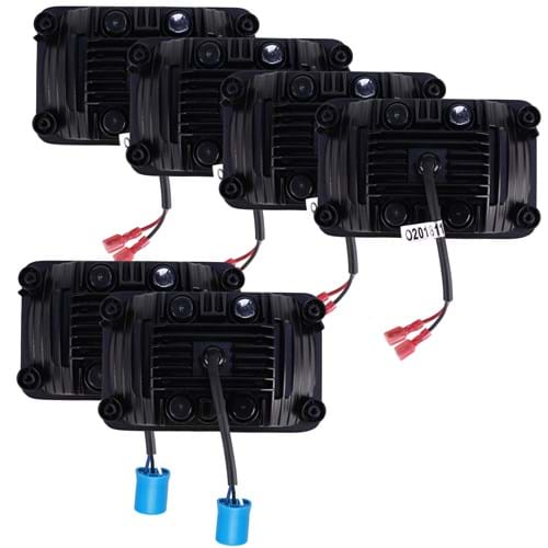HA353657A1HL KIT Complete Cab Roof Light Kit for Case IH Combines & Cotton Pickers, 4800 Lumens
