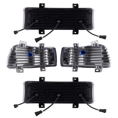 HA87309032 KIT1 CREE LED Corner & Center Headlight Kit, Hi-Lo & Flood Beam, 7200/14400 Lumens