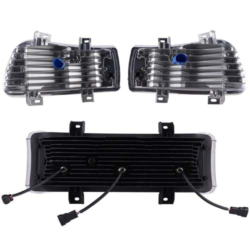 HA87309032 KIT CREE LED Hi-Lo & Flood Beam Light Kit, 7200/14400 Lumens