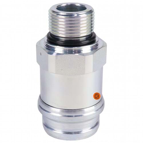 HR222718 Flat Face Hydraulic Breakaway Coupler, Female