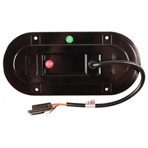 HR78825 Red LED Oval Warning Tail Light, 720 Lumens