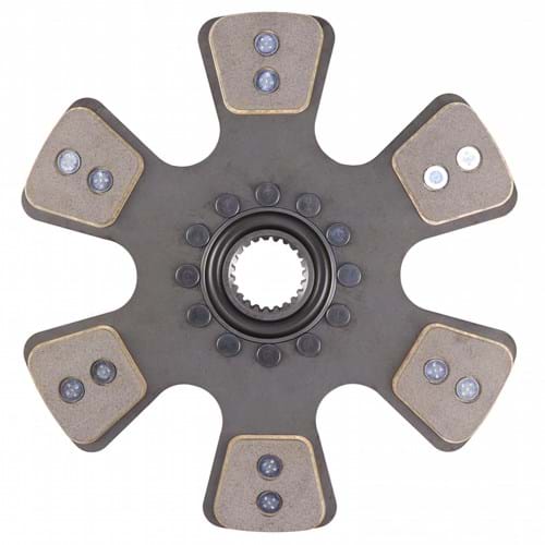 M3039683N 14" Transmission Disc, 6 Pad, w/ 2" 23 Spline Hub - New