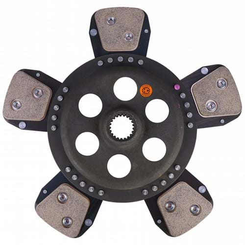 M3701008 12" Transmission Disc, 5 Pad, w/ 1-1/8" 21 Spline Hub - New