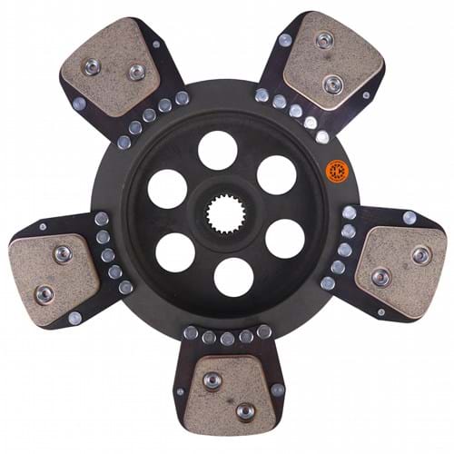 M3701008 12" Transmission Disc, 5 Pad, w/ 1-1/8" 21 Spline Hub - New