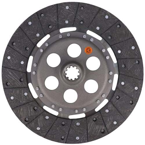 M887889 12" Transmission Disc, Woven, w/ 1-1/8" 10 Spline Hub - New